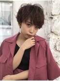 【山方 直也】マニッシュショート×マッシュ×くせ毛風
