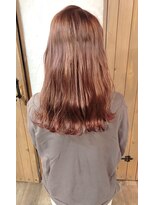 ヘア ラボ ニコ 藤沢店(hair Labo nico...) ピンク　nico中川