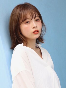 エムスラッシュ たまプラーザ(M.SLASH) 暖色系カラー/フレンチガーリー/ナチュラルロブ/たまプラーザz2