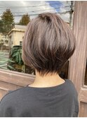 ハンサムショート_ちびショート_アッシュブラウン