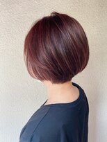 ネオリーブ クタ 町田店(Neolive kuta)&nbsp;ショートスタイル×ピンクブラウン【町田/町田駅/JR町田駅】