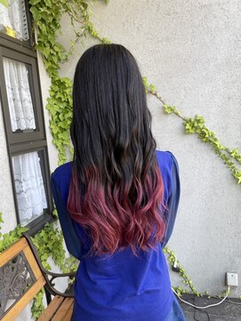 ジェイ フィール J.feel ピンクグラデーション