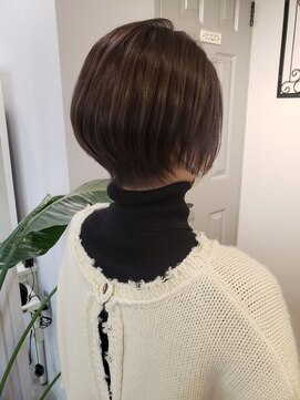 ヘア ケア ディエイチケー(HAIR CARE DHK) 大人可愛いひし形ショートボブ