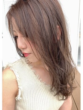 カノエ 福岡香椎店(canoe) 韓国スタイル/艶髪/ベージュカラー/髪質改善縮毛矯正/香椎/千早