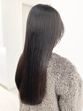 イレス 札幌駅前(IRESU) ドレスヘア/ショコラアッシュ/縮毛機正・ストレート/波巻き