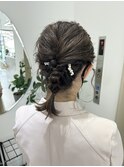 《福岡天神》ボブ お呼ばれヘアセット