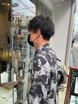 ココロカラ(Cocorokara)&nbsp;メンズパーマ　ツイストスパイラル　ツーブロック