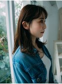 ロングニュアンスヘア【髪質改善/ヘッドスパ/カラー/いわき】