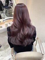 サイン 渋谷(SIGN) 韓国ヘアハッシュカットレイヤーカットグレージュブリーチ無し