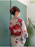 浴衣着付け