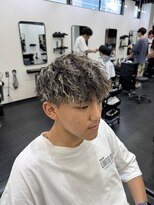 メンズサロンドットリアン(dot. lien)&nbsp;ツイストパーマ×メッシュ【町田/MEN'S】