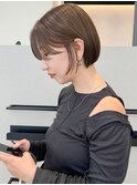 ボブ*大人ボブ*顔周りカット*前髪カット*後れ毛*30代40代50代