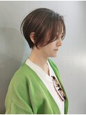 50代大人の似合わせショート