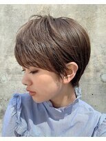 ヒール 銀座(heel)&nbsp;ショートヘア/ショートボブ/グレージュ