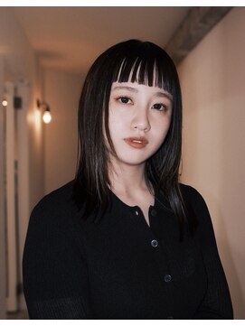 ガタカ(GATTACA) ぱつっとフルオン眉バング【KEI】