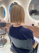ネオリーブアイム 横浜西口店(Neolive aim)&nbsp;ハイトーン 抜きっぱなし 切りっぱなしボブ sn