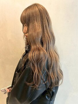 リアン(Lien) ブリーチ1回/ミルクティーアッシュベージュ