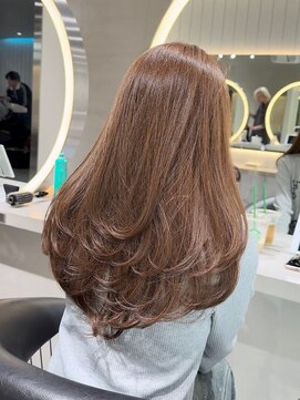 ロンドウル 熊本(Lond ulu) 韓国ヘア/ブリーチなし/顔周りカット/レイヤーカット/