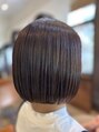 ヘアデザインアンドエステティック リコ(hair design&esthetic rico)&nbsp;艶サラショートボブ♪