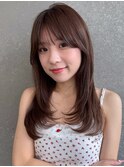 韓国レイヤー/顔周りカット/フェイスレイヤー/前髪