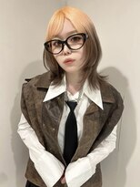 ペレ アネックス 大阪梅田茶屋町店(PELE ANNEX)&nbsp;ミディアムヘア/暗めカラー/グランマッシュ/梅田