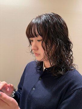 ヘアーズ ギャラリー 堺店(Hair's Gallery) ミディアムパーマ