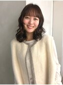 黒髪/小顔/クラゲヘアー/オリーブグレー/ココアベージュ/渋谷