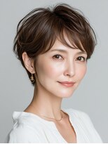 ビフィーノ リルネ(Bifino Rilune)&nbsp;クラゲヘアー/小顔/ココアベージュ/オリーブグレー/川西