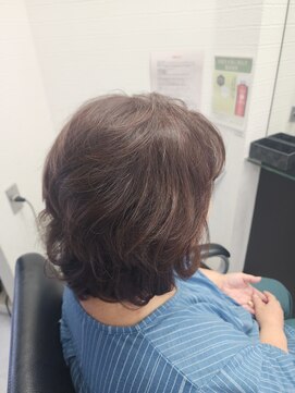 白髪ぼかしカラー