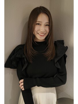 ロロネー 天満(Lolonois) 【Lolonois天満】髪質改善ブラウンカラー×レイヤー（釣本竜哉）