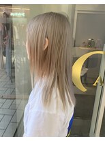 アクアオモテサンドウ(ACQUA omotesando)&nbsp;◎ホワイトベージュ/ブリーチ1回/ミルクティーベージュ表参道