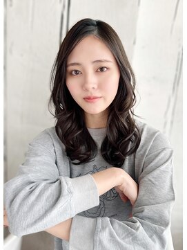 ラピス 銀座 blue店(Lapis) 《30代～大人透明感》白髪ぼかしハイライト＋艶カラー[銀座]