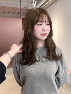 ニカ(NICA) 【NICA】オリーブヘーゼルベージュ×似合わせカット☆友常