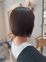 アンリー 四条烏丸店(Anree) ミニボブ&暖色ピンク