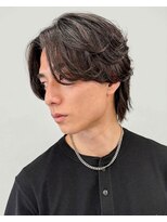 クレオ 片江店(CREO) 外国人風◎リバースセンターパート×ニュアンスフェザーパーマ