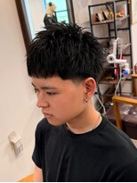 メゾンフォーメン 心斎橋店(Maison for men) フレンチクロップ テクスチャークロップ テーパーフェード