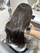 ベル サウス(BHEL south) 津市ロングレイヤーカットハッシュカット透明感カラー重めロング
