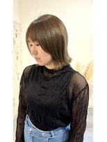 パプスアン(Pap's un) 西宮美容室/甲子園口美容室/パプスun/オリーブベージュ/