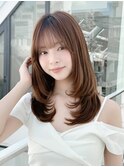 大人ガーリー/似合わせカット/レイヤーカット川崎