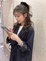 アクシス 栄ガスビル店(`AXIS) ハッシュカット/グレージュ/ツートンカラー/名古屋栄