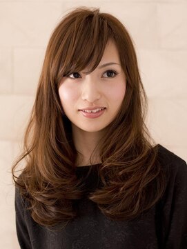 ハナブサ 藤江店(HANABUSA) 重めのフェミニンなツヤカールロング