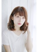 オン眉デザインカラー切りっぱなしボブ美髪マッシュウルフ/176
