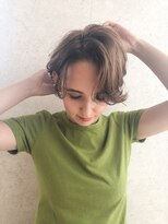 ケイト(kate) 【kate 大宮】大人かわいいかきあげショート×シフォンベージュ