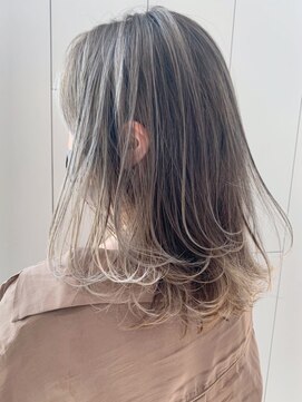 アルバム 銀座(ALBUM GINZA) ハイライトグラデーション_セシルカットココアブラウン_ba302503