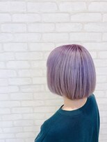 ビス ヘア アンド ビューティー 西新井店(Vis Hair＆Beauty) ★ホワイトブルーバイオレット/デザインカラー/ハイトーン