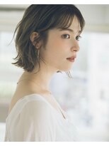 ガーランドギンザ(Garland Ginza)&nbsp;『GarlandGINZA』透明感ある前髪で大人かわいいフリンジウェーブ