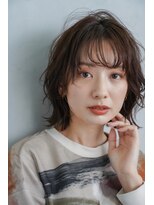 ルームガーデン 小田急相模原(RoomGarden)&nbsp;切りっぱなしボブ　ピンクブラウン