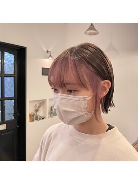 マウロア(MAULOA) “フェイスフレーミング×ミニボブ可愛いぱつんとライン”中西