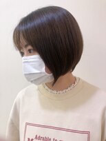 ビューティシモ 川越(Beautissimo) 【金慶彦】前下がりショートボブ&アッシュブラウン☆☆