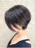 丸みショートボブ 小顔ショート 似合わせ 20代30代40代